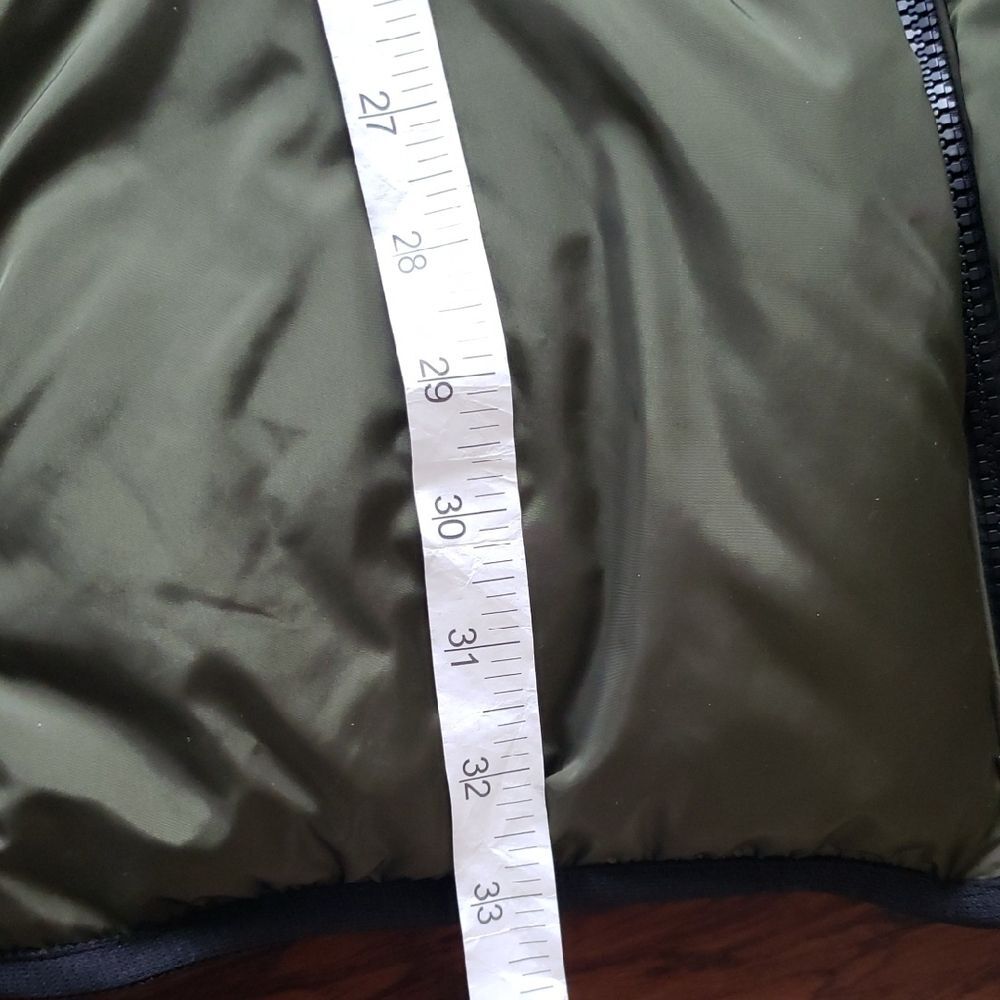 Moncler Womens Khaki Green Down Puffer Jacket Size 3 NEW Designer Quiet Luxury - Picture 11 of 12